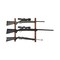 Allen Co Gun Collector Hardwood Gun Rack, Holds 3-Firearms, Brown/Black 5656 - alternate 2